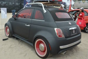 a concept car called the Fiat 500 Beach Cruiser