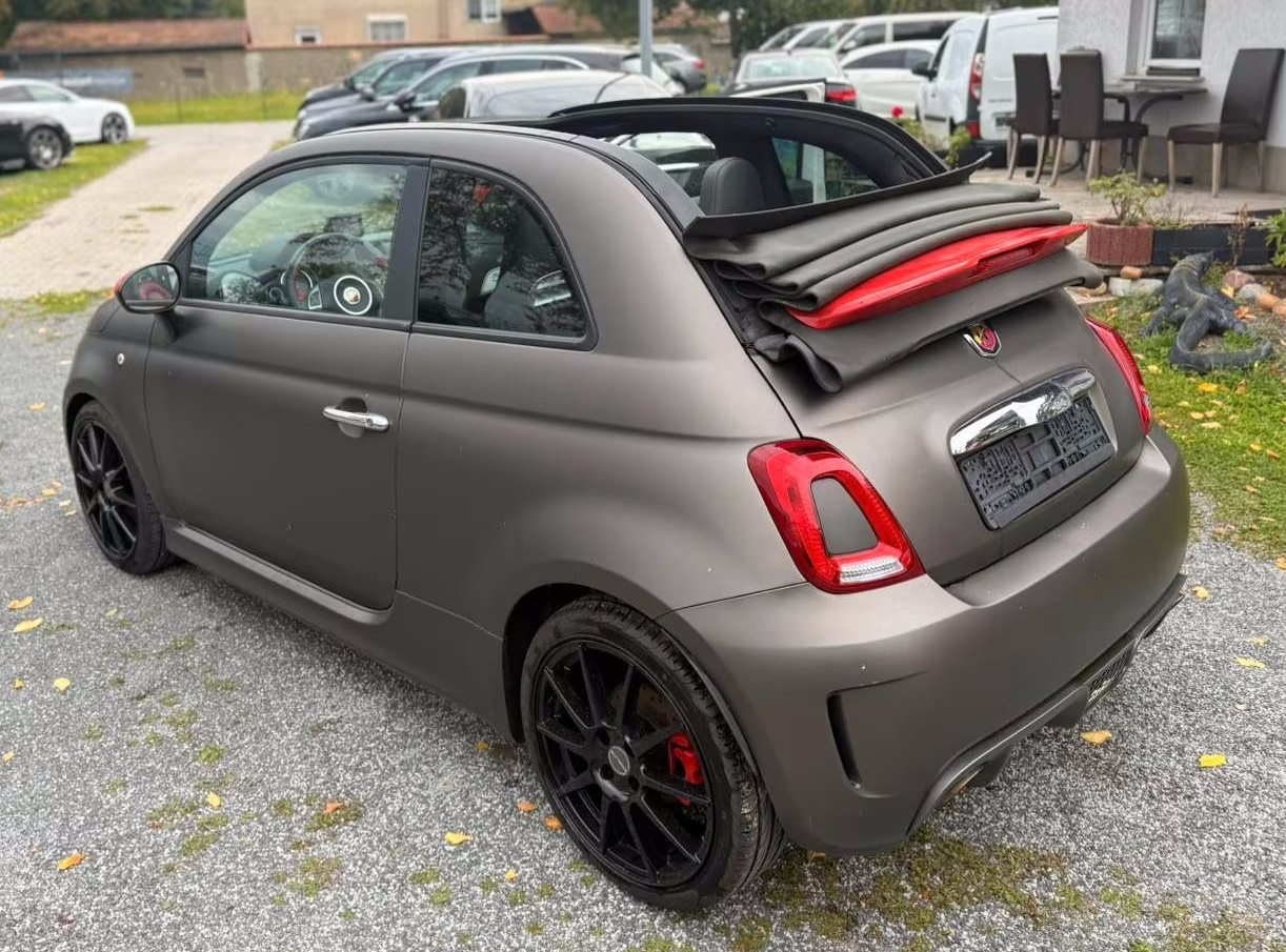 Fiat 500C Abarth Brown