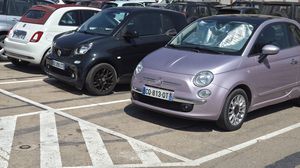 Fiat 500 na cor Tech House Grey - foto 1