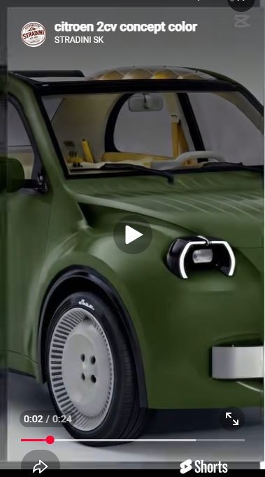 Citroen 2CV contept