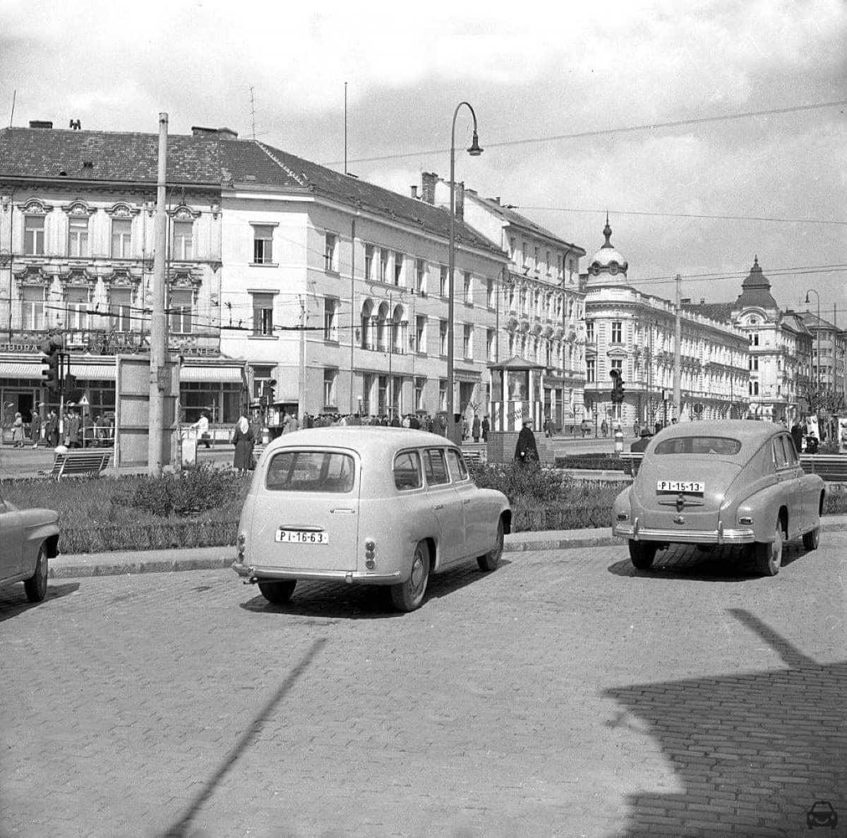 Stará Bratislava, Skoda, auto so značkou PI-16-63