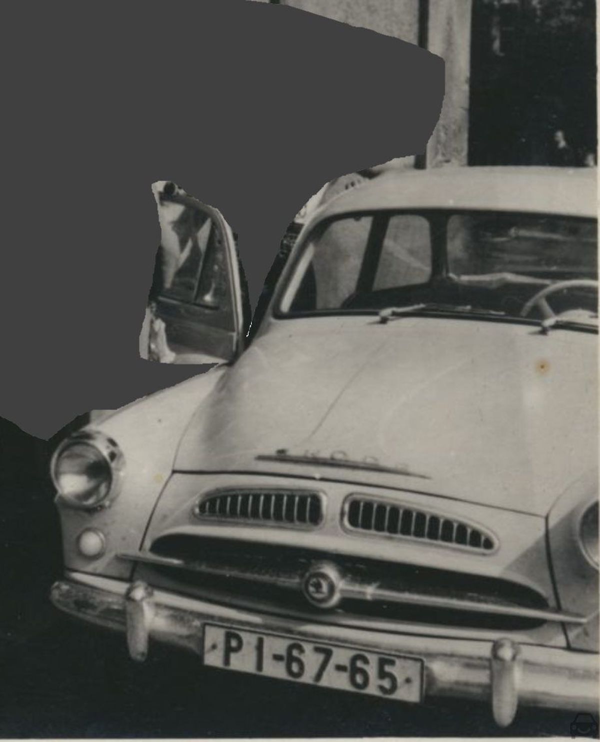 Stará Bratislava, Skoda, auto so značkou PI-67-65