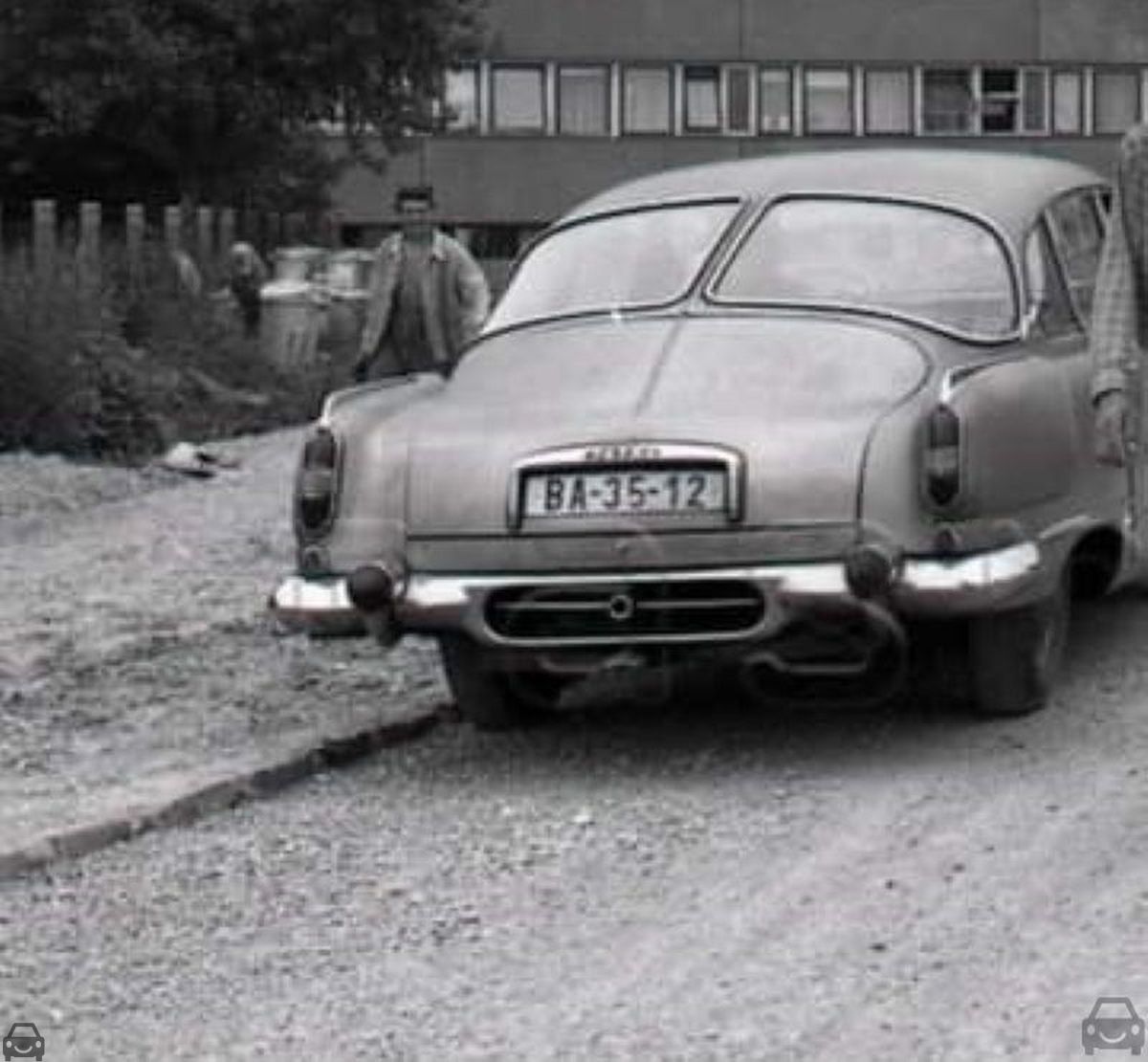 Stará Bratislava, Tatra603, auto so značkou BA-35-12