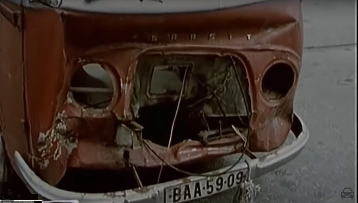 Stará Bratislava, auto so značkou BAA-59-09