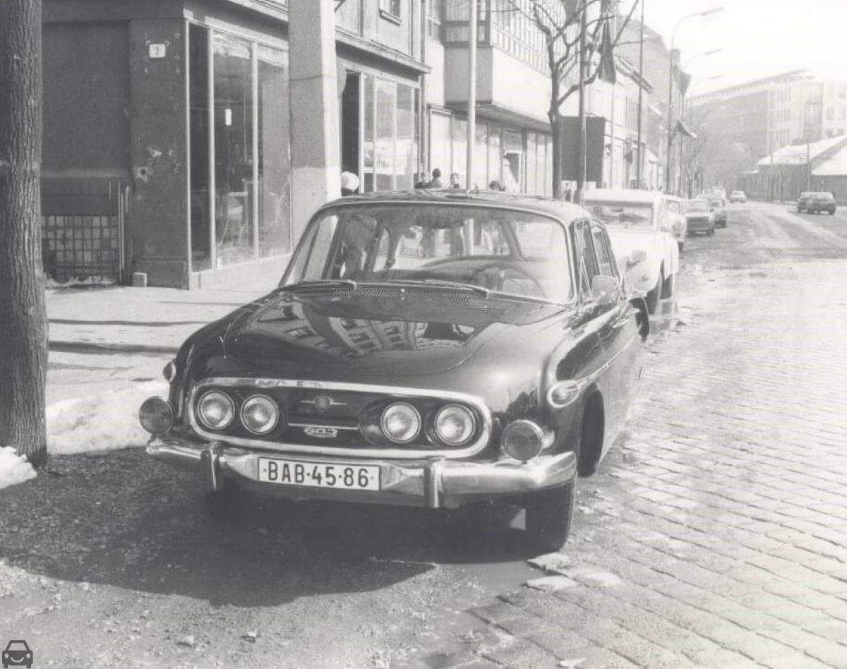 Stará Bratislava, Tatra603, auto so značkou BAB-45-86