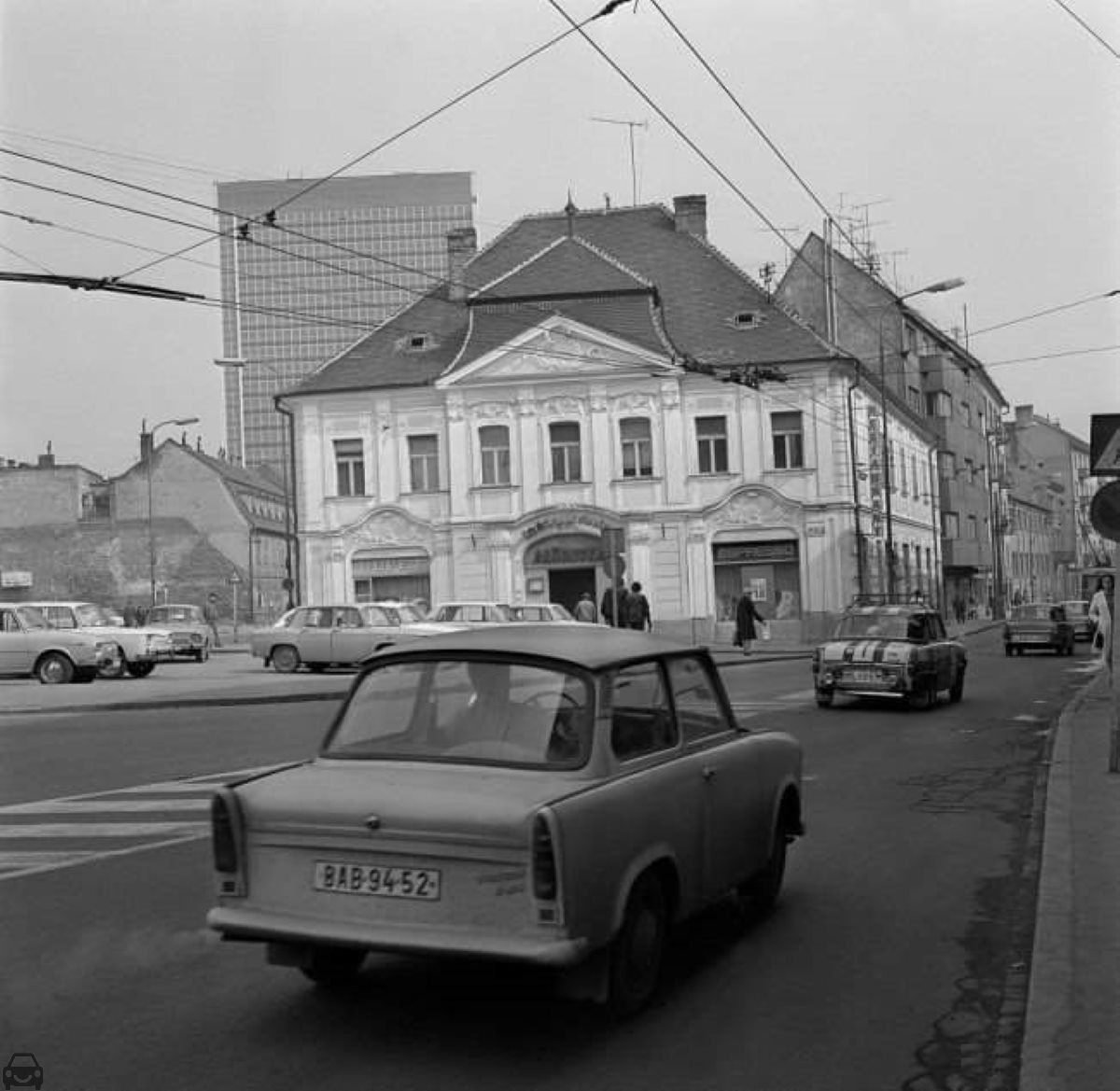 Stará Bratislava, Trabant601, auto so značkou BAB-94-52