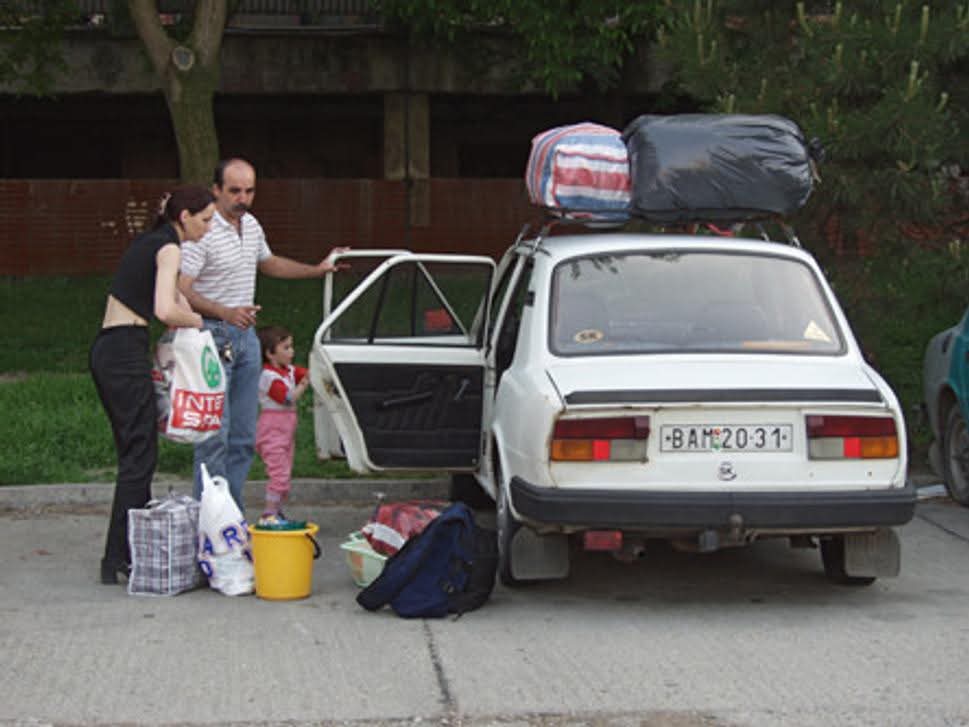 Stará Bratislava, Skoda 105, auto so značkou BAM-20-31
