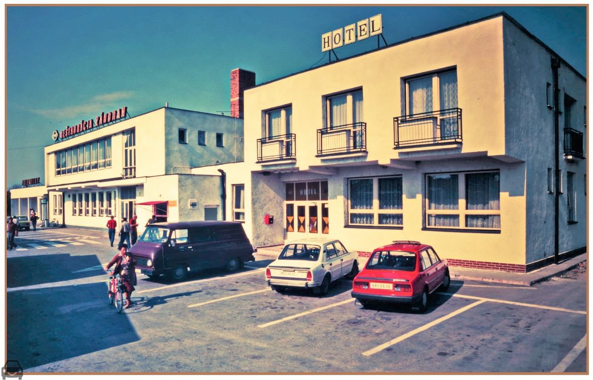 Stará Bratislava, Skoda 130 orig, auto so značkou BAO-66-06