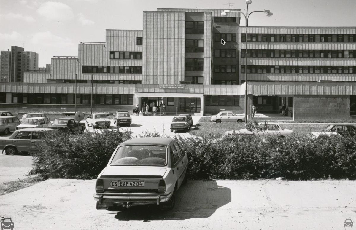 Stará Bratislava, Skoda sustekova (1986), auto so značkou BAP-42-04