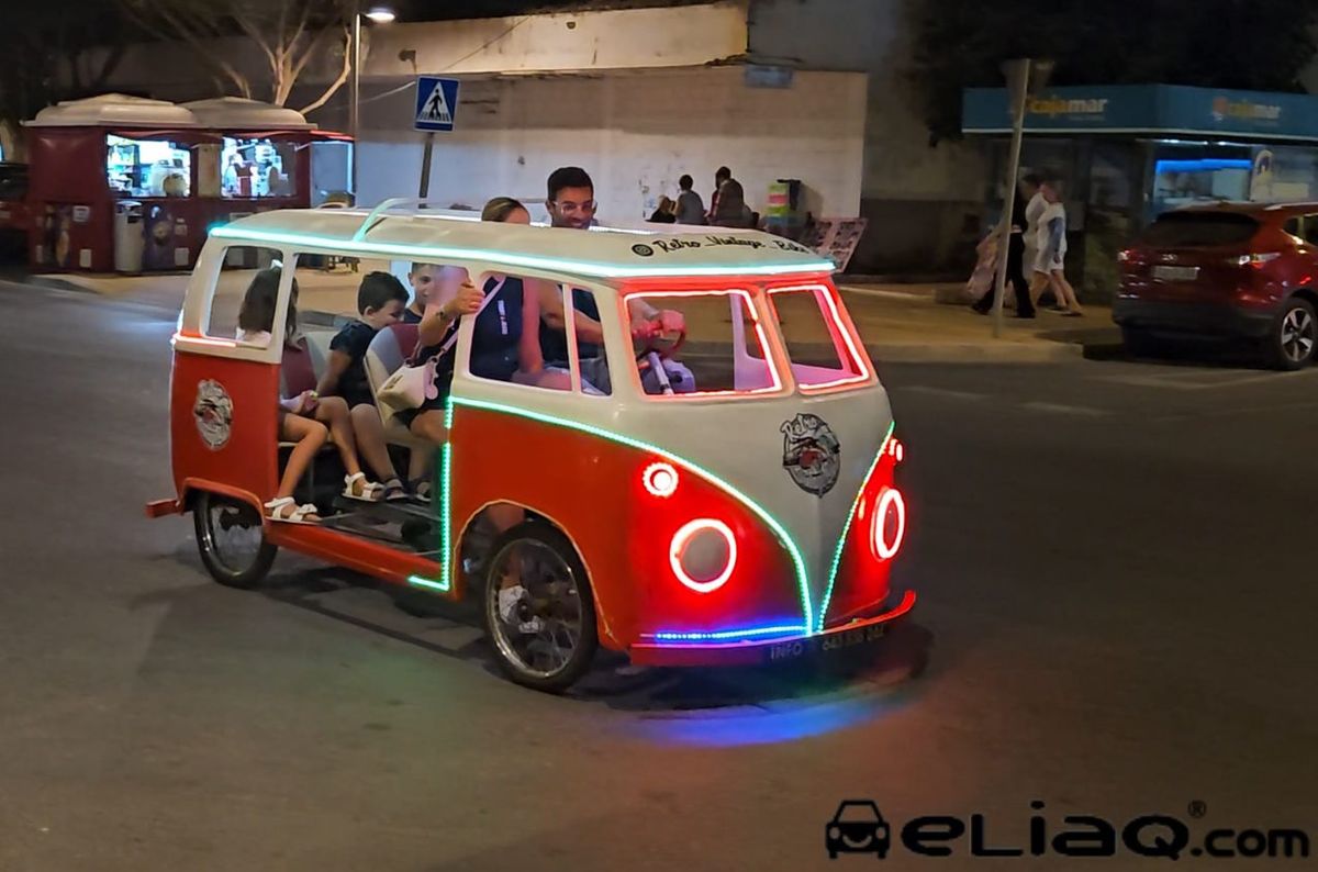 Pedal Powered Light-Up Cars